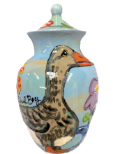 HANDMADE CERAMIC PET URN FROM WWW.FAUXPAWPRODUCTIONS.COM