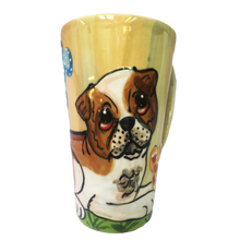 イングリッシュブルドッグのマグカップとセット