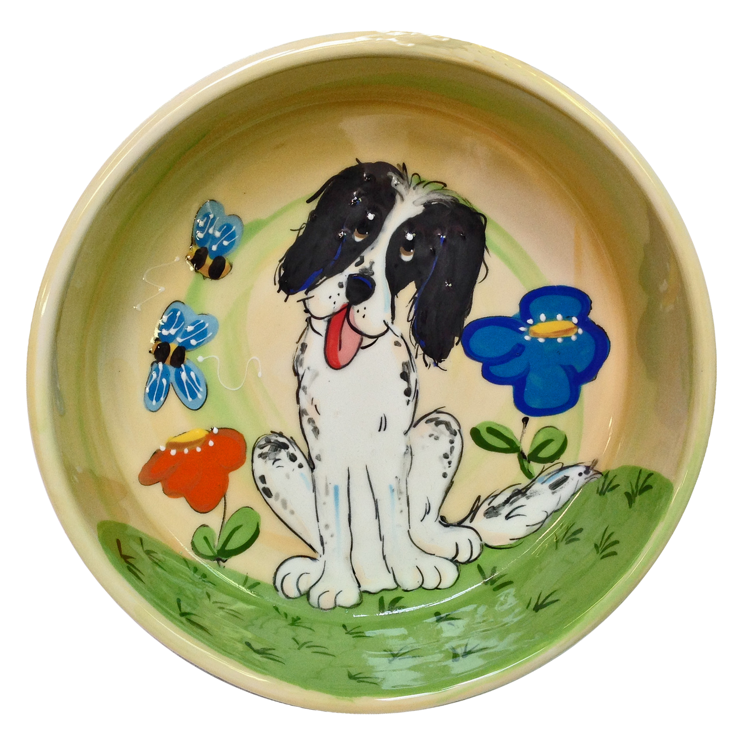 Springer Spaniel Dog Bowl