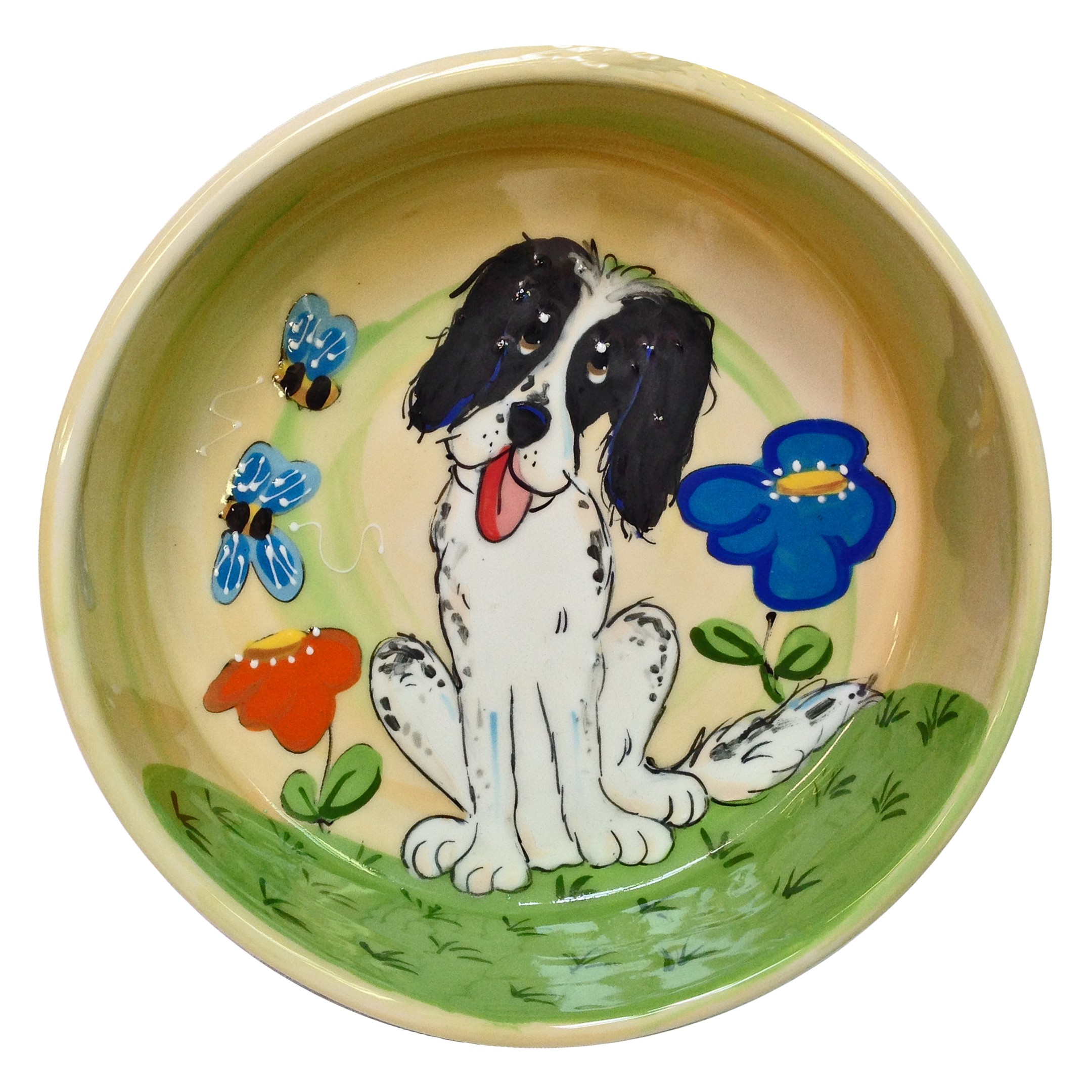 Springer Spaniel Dog Bowl