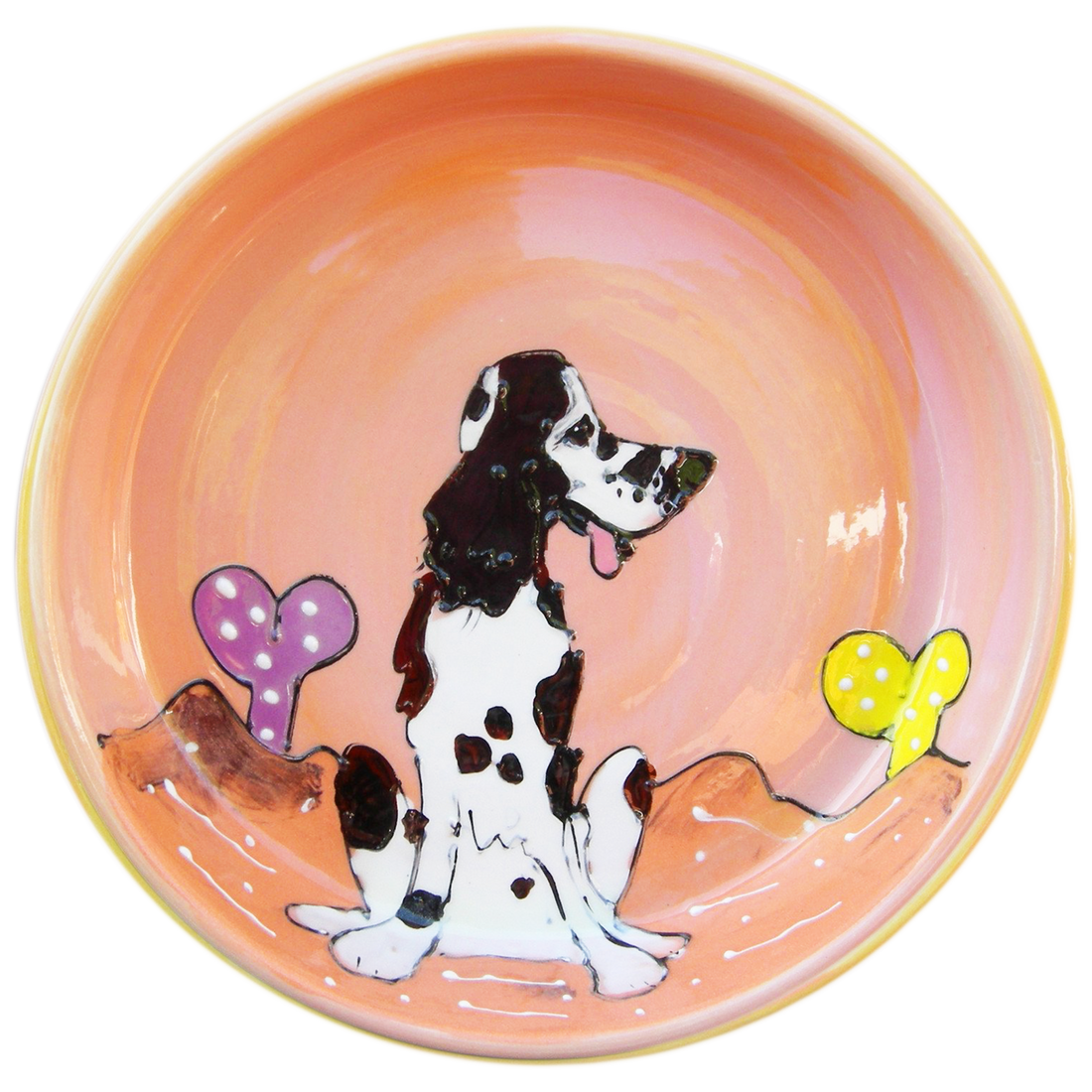 English Springer Spaniel Bone Garden