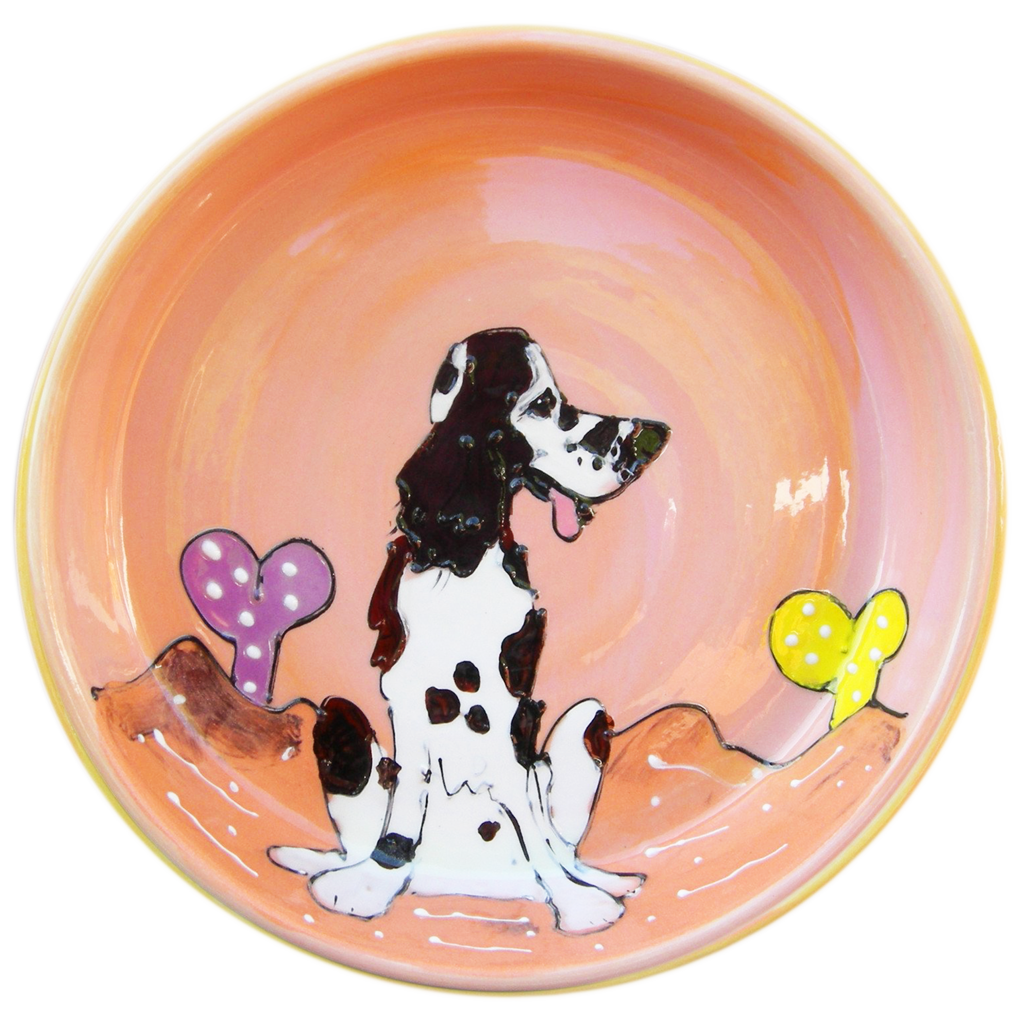 English Springer Spaniel Bone Garden