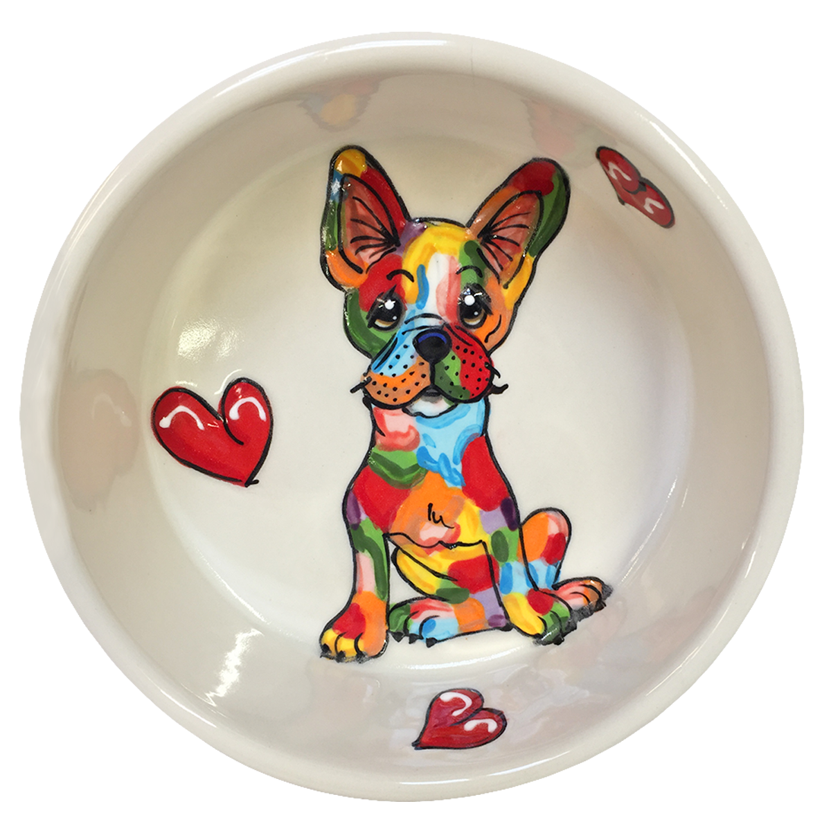 French Bulldog Rainbow Palz™ Bowl