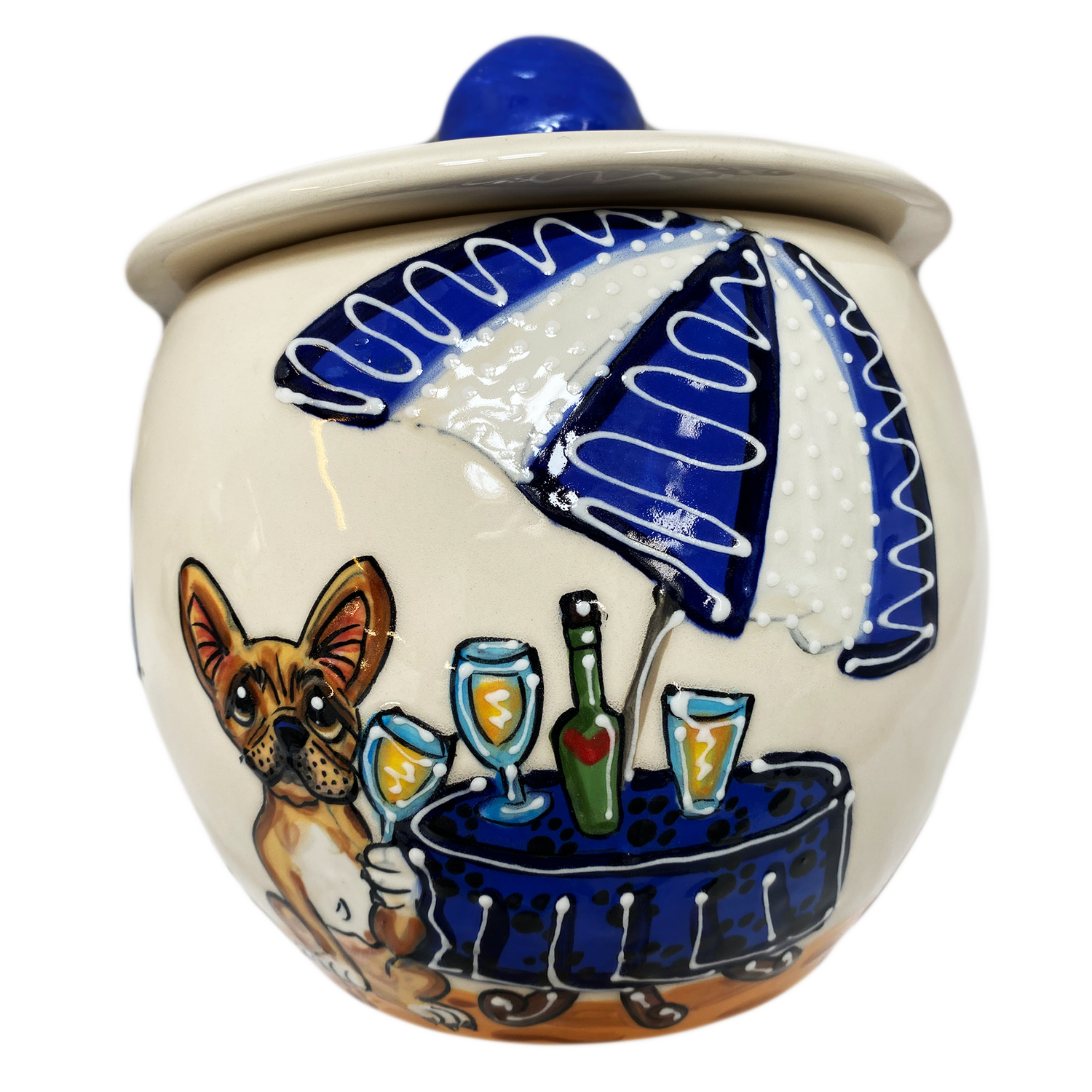 French Bulldog Treat Jar