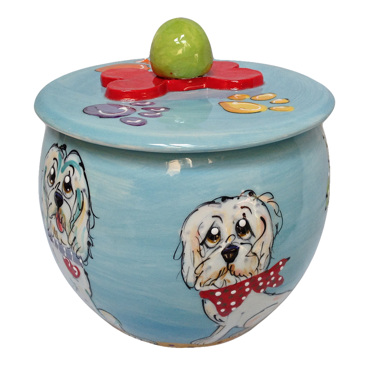 Golden Doodle Treat Jar