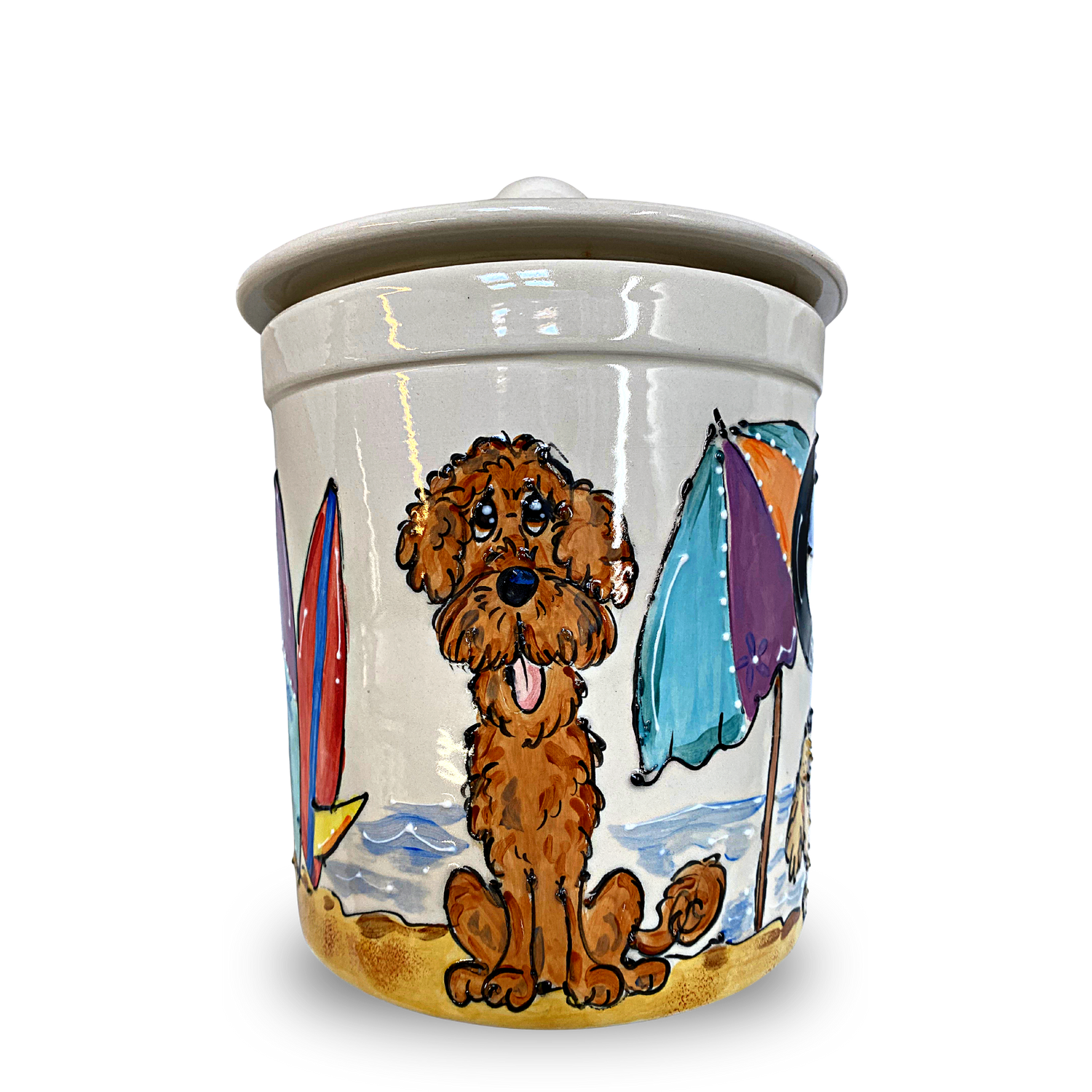 Golden Doodle Cookie Jar