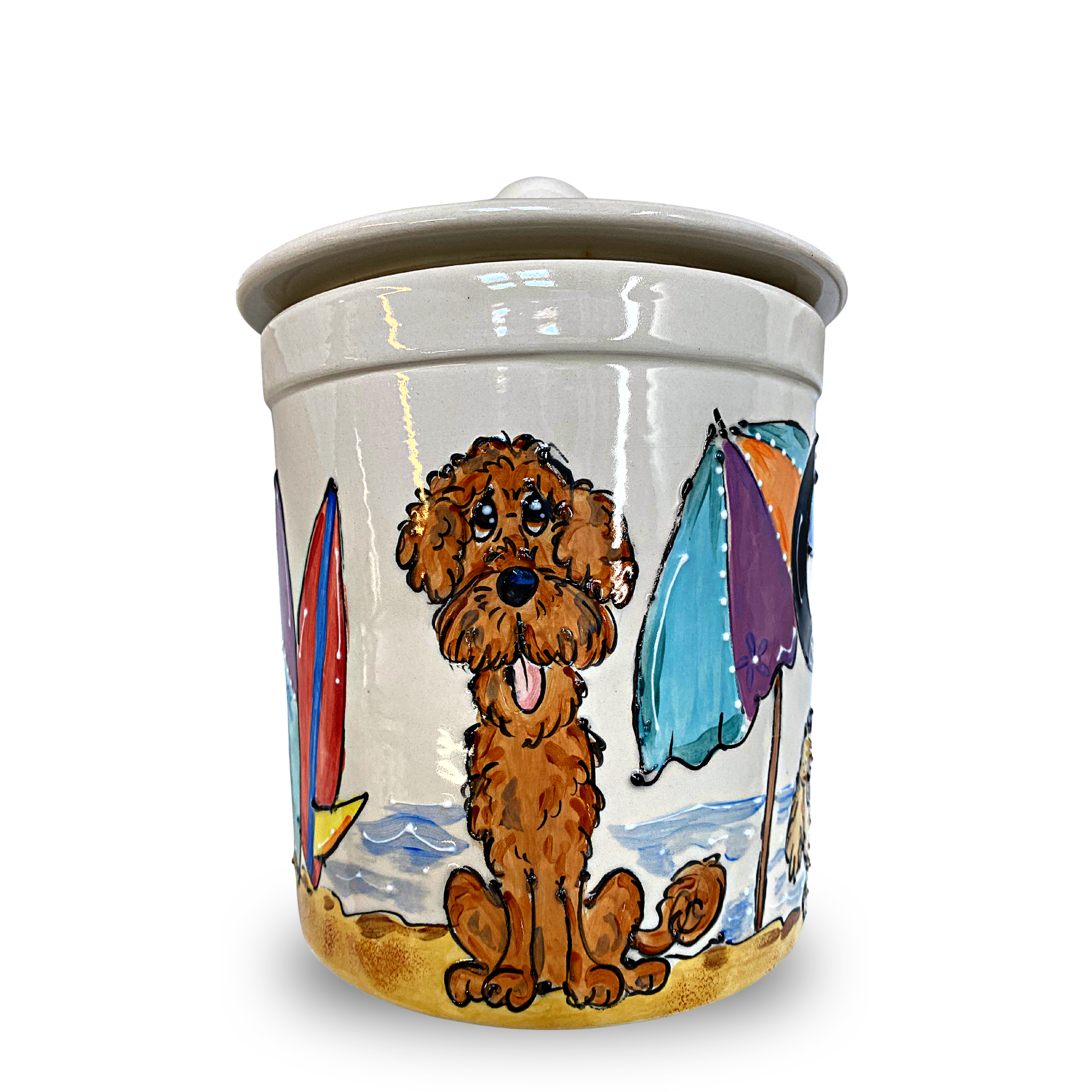 Golden Doodle Cookie Jar