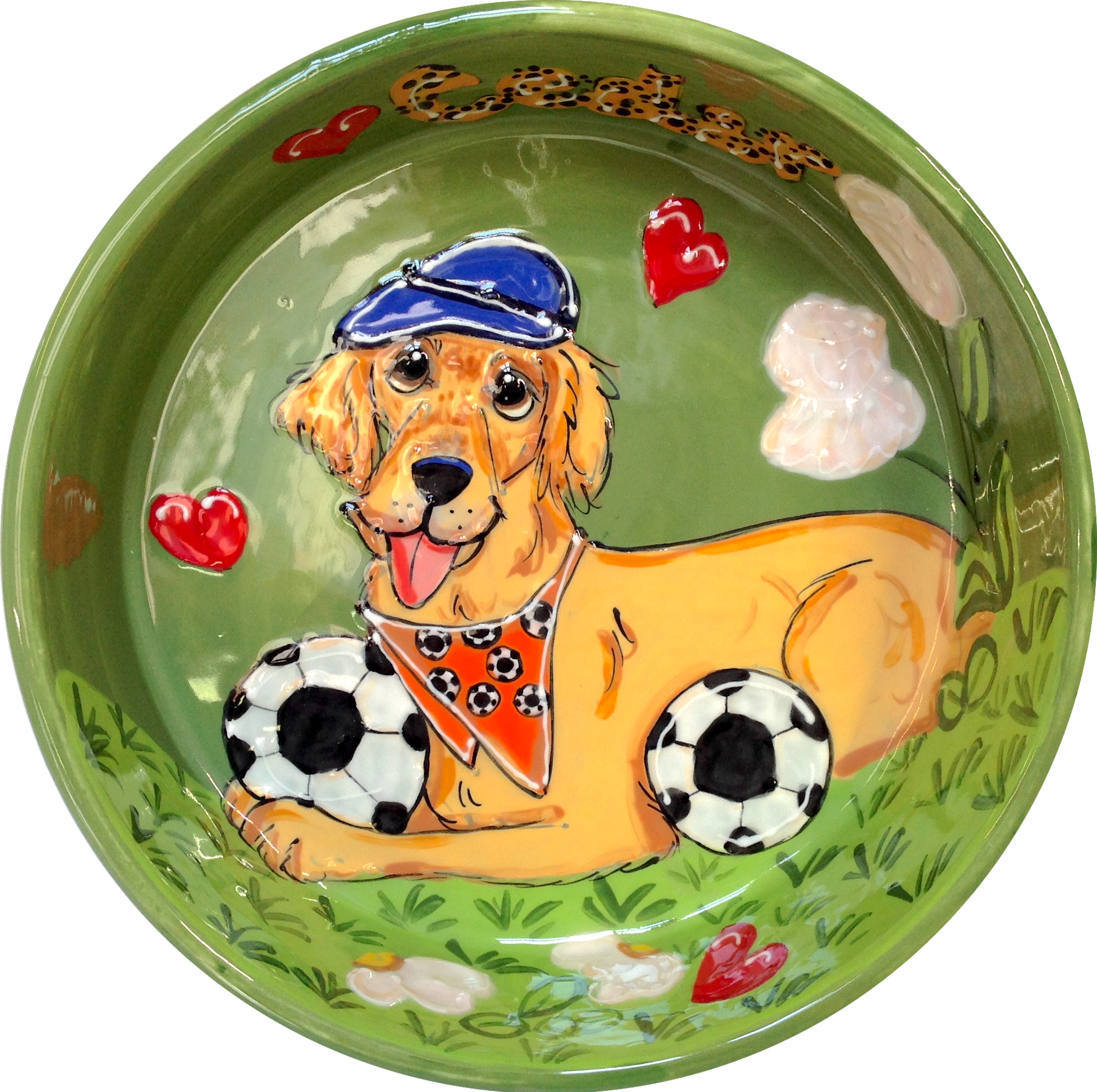 Soccer Retriever | Dog Bowl