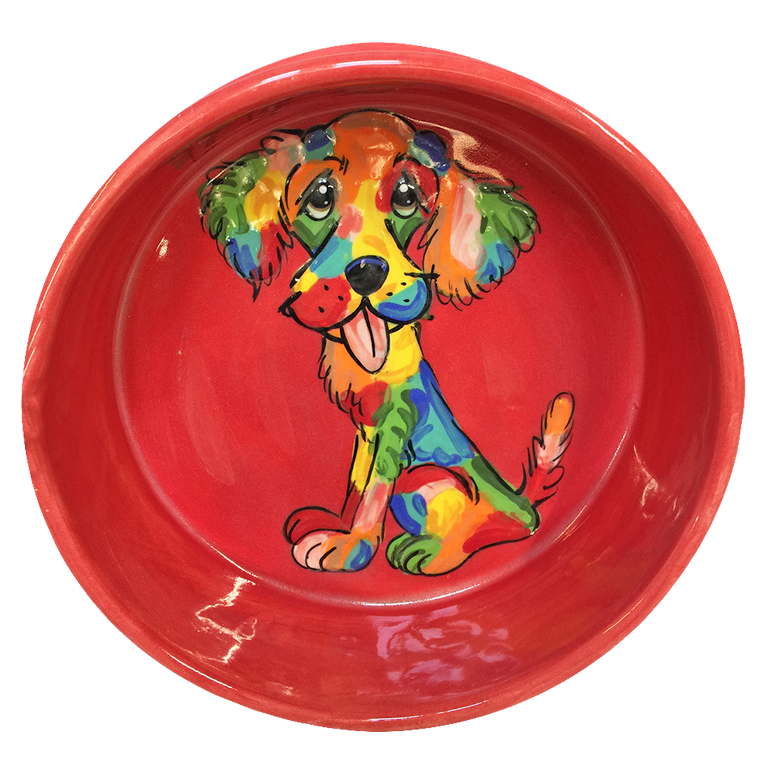 Golden Retriever Rainbow Palz™ Bowl