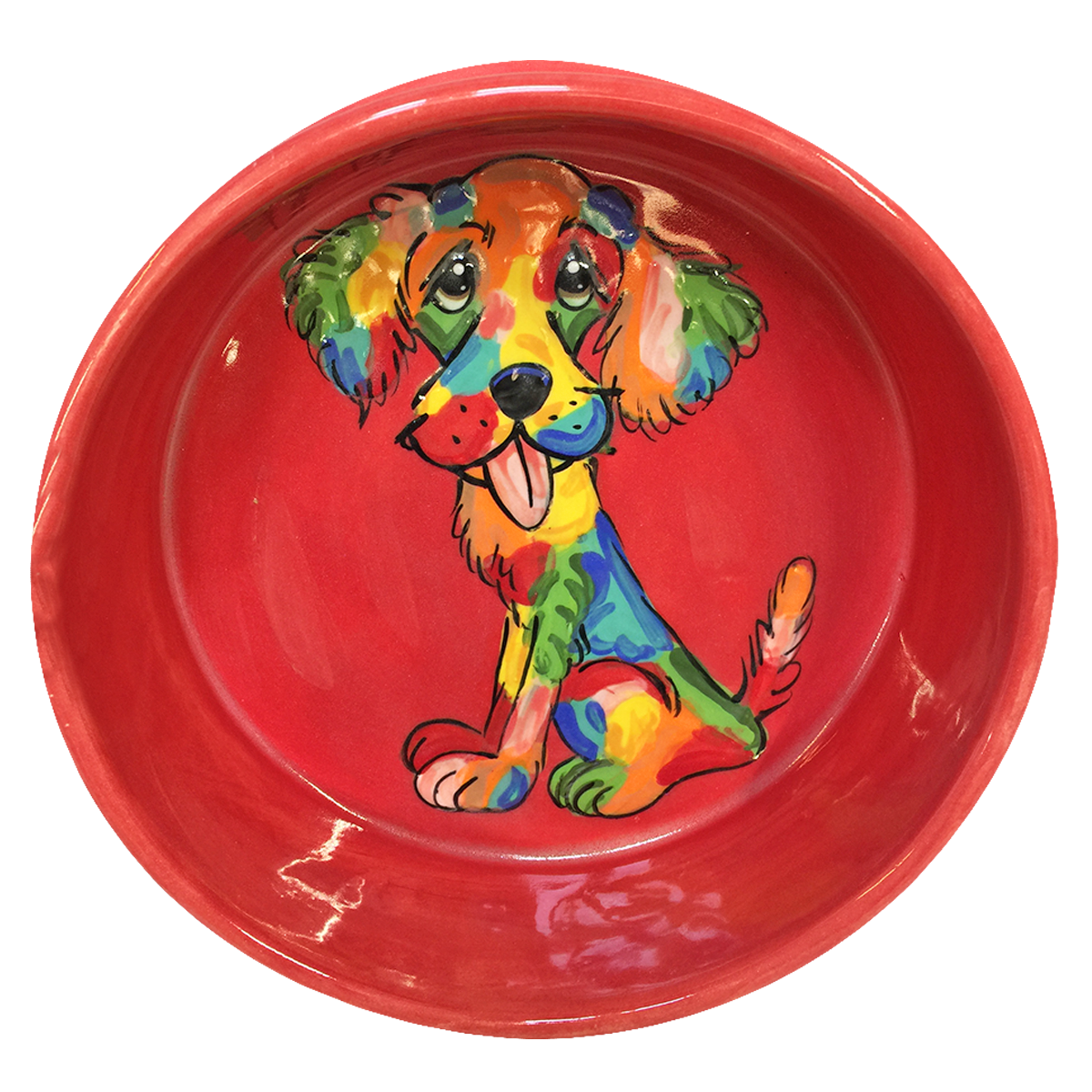 Golden Retriever Rainbow Palz™ Bowl