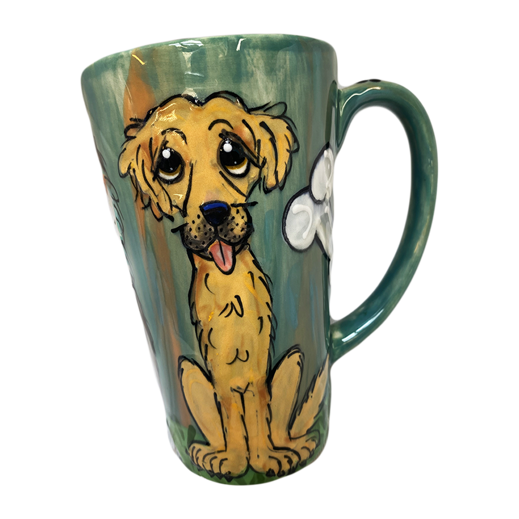 Golden Retriever Tall Latte Mug