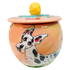 Great Dane treat jar food storage pet portrait custom gifts for pet lovers