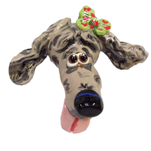 Grey Poodle Wall Sculpture