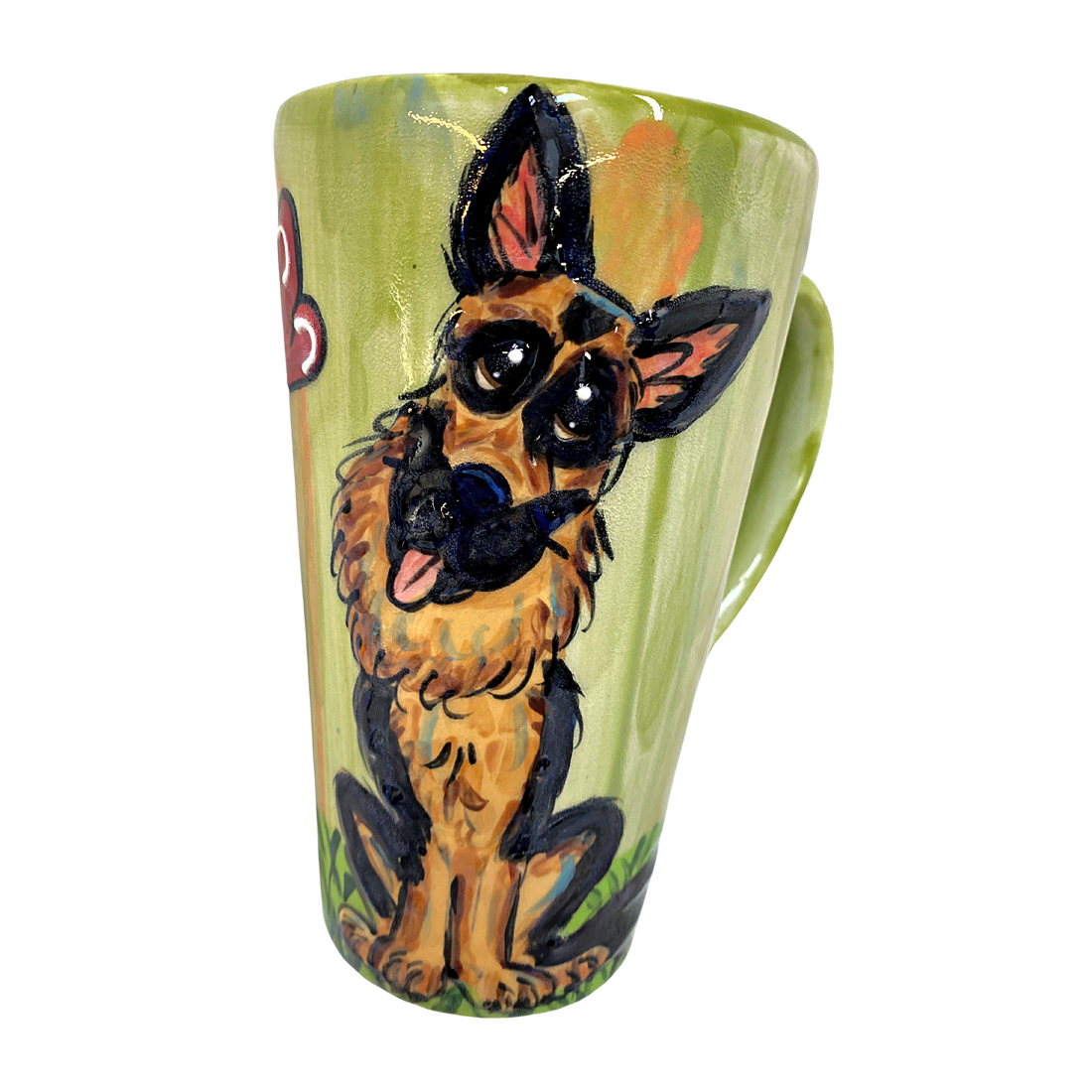 German Shepherd Latte