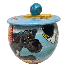 Great Dane Treat Jar by Debby Carman