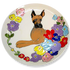 Great Dane Trophy Presentation Plate Hand painted breed show dog ceramic trophy best of breed