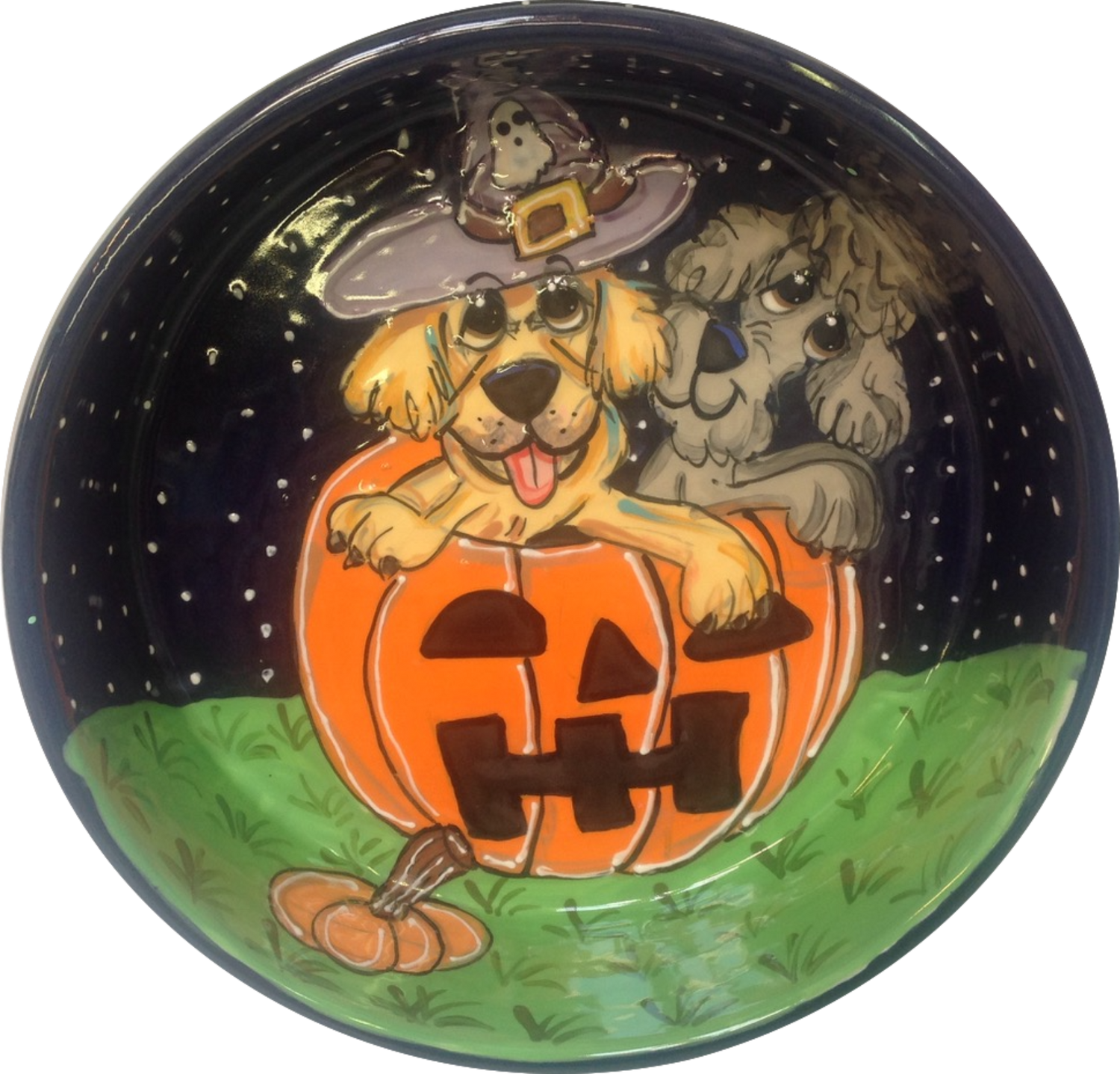 Halloween Dog Bowl