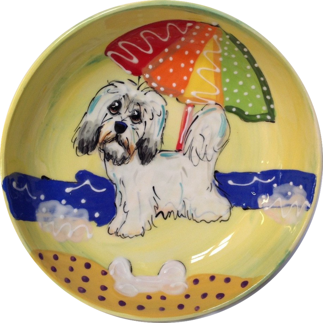 Havanese Dog Bowl