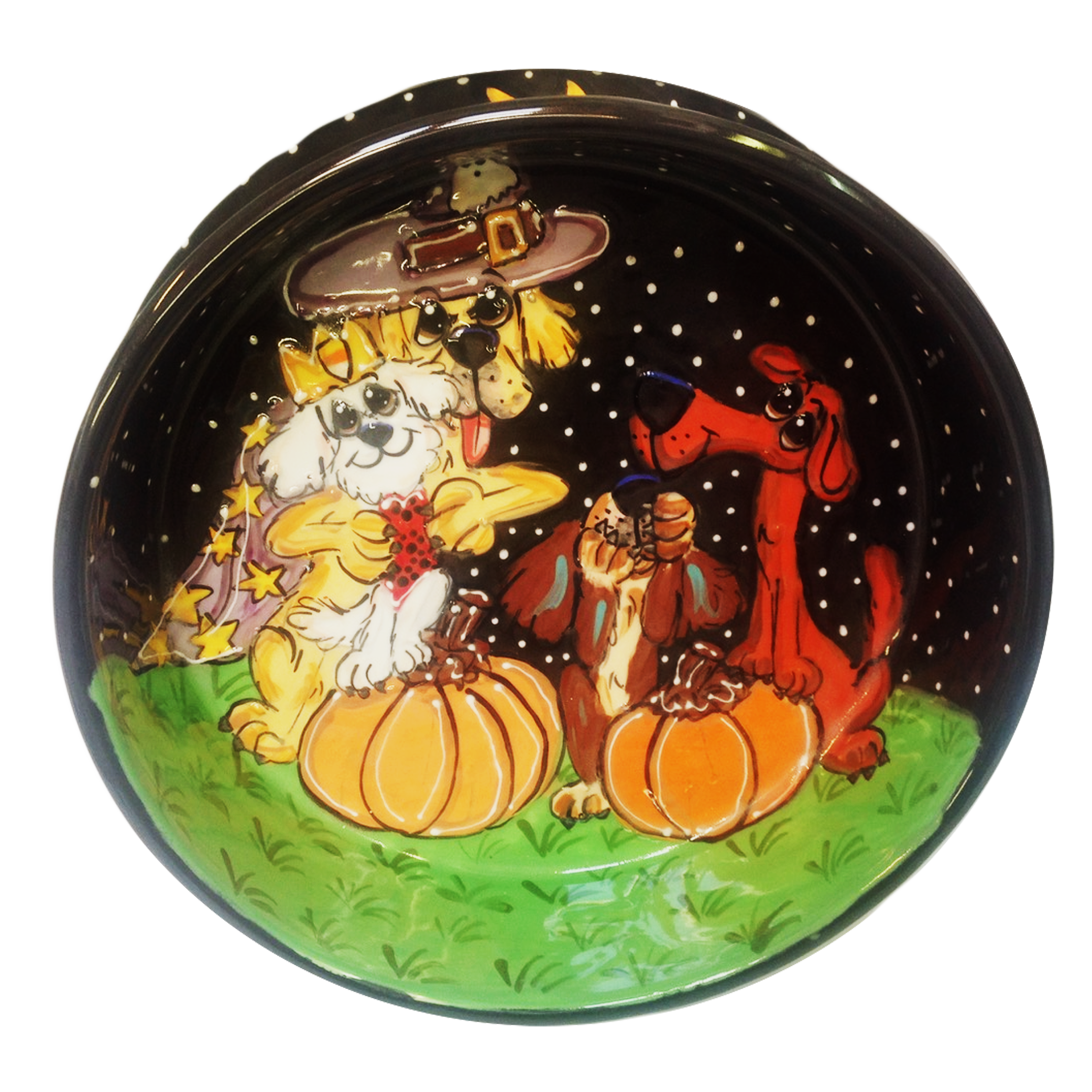 Halloween Dog Bowl