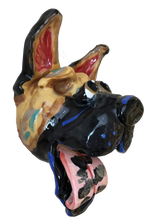 German Shepherd Wall Sculpture