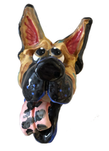 German Shepherd Wall Sculpture