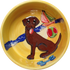 chocolate Labrador dog bowl custom