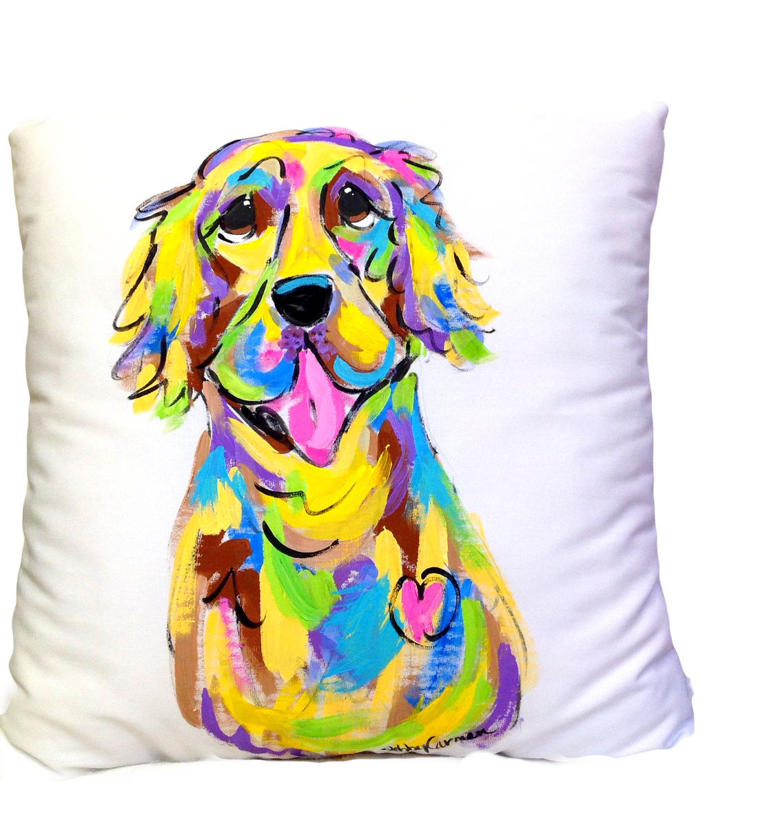 Golden Retriever Accent Pillow