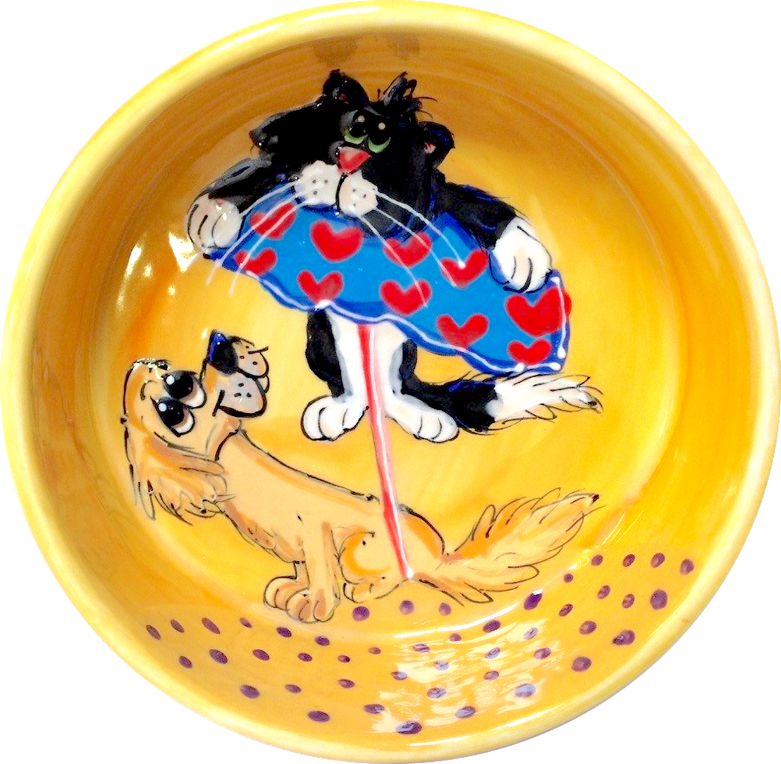 Whimsical Dog Bowl