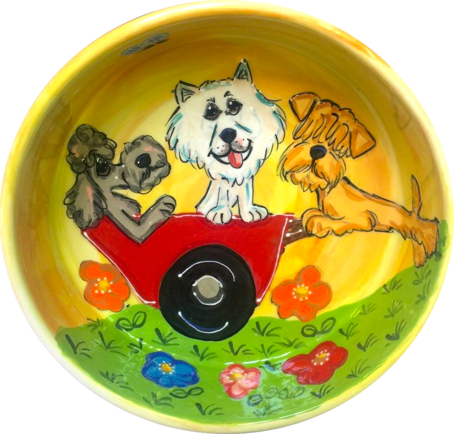 Whimsical Dog Bowl