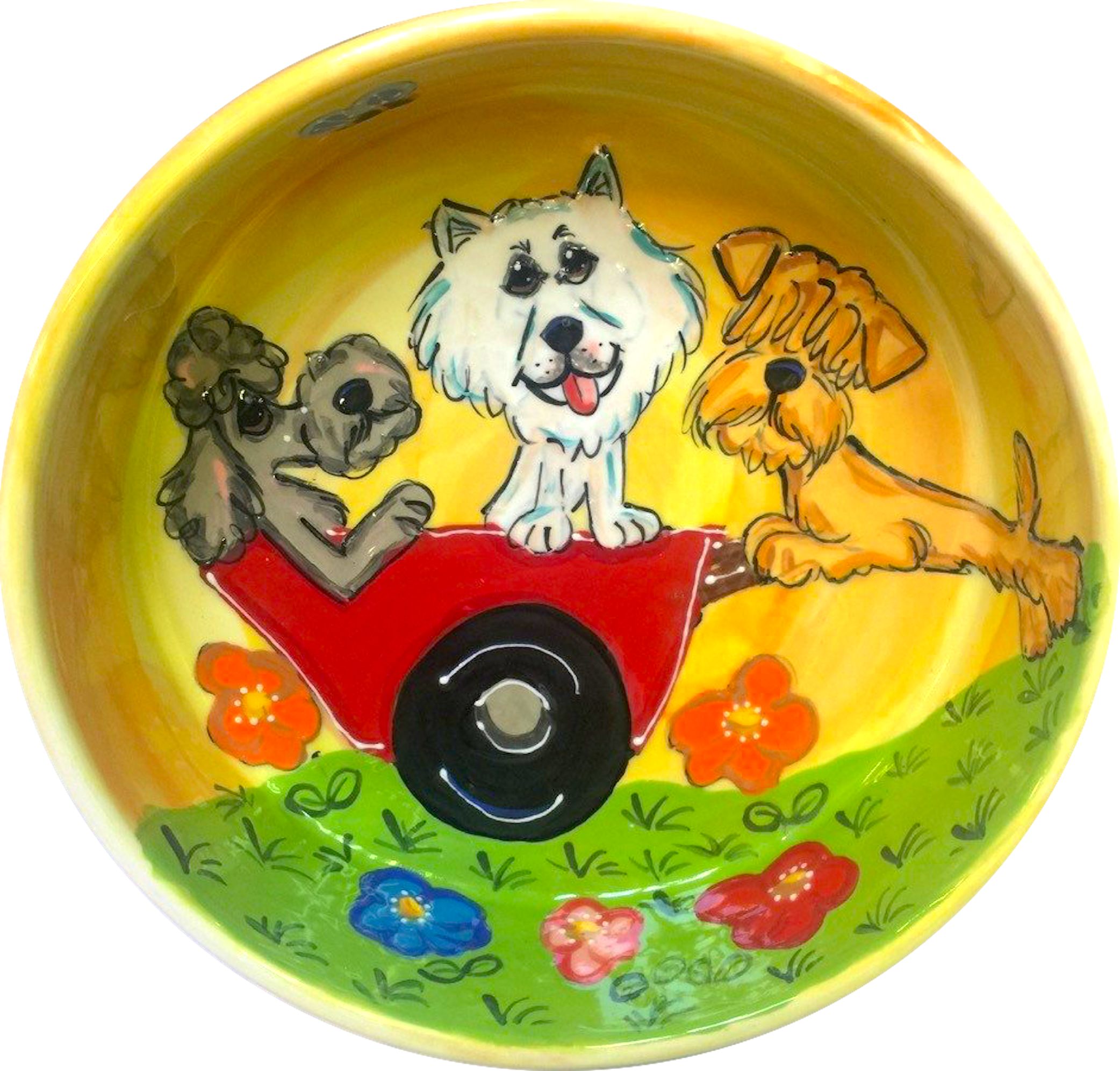 Whimsical Dog Bowl