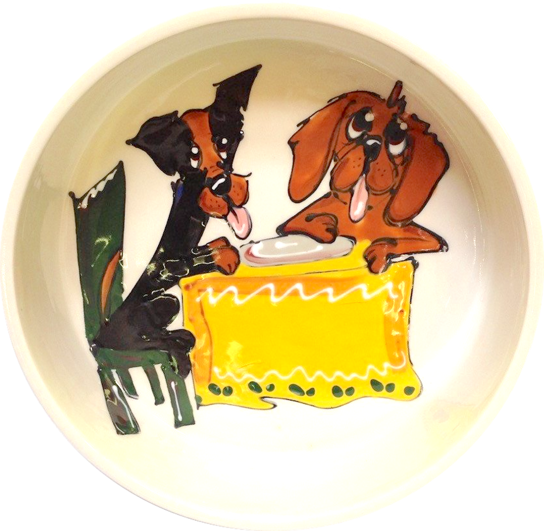 Whimsical Dog Bowl