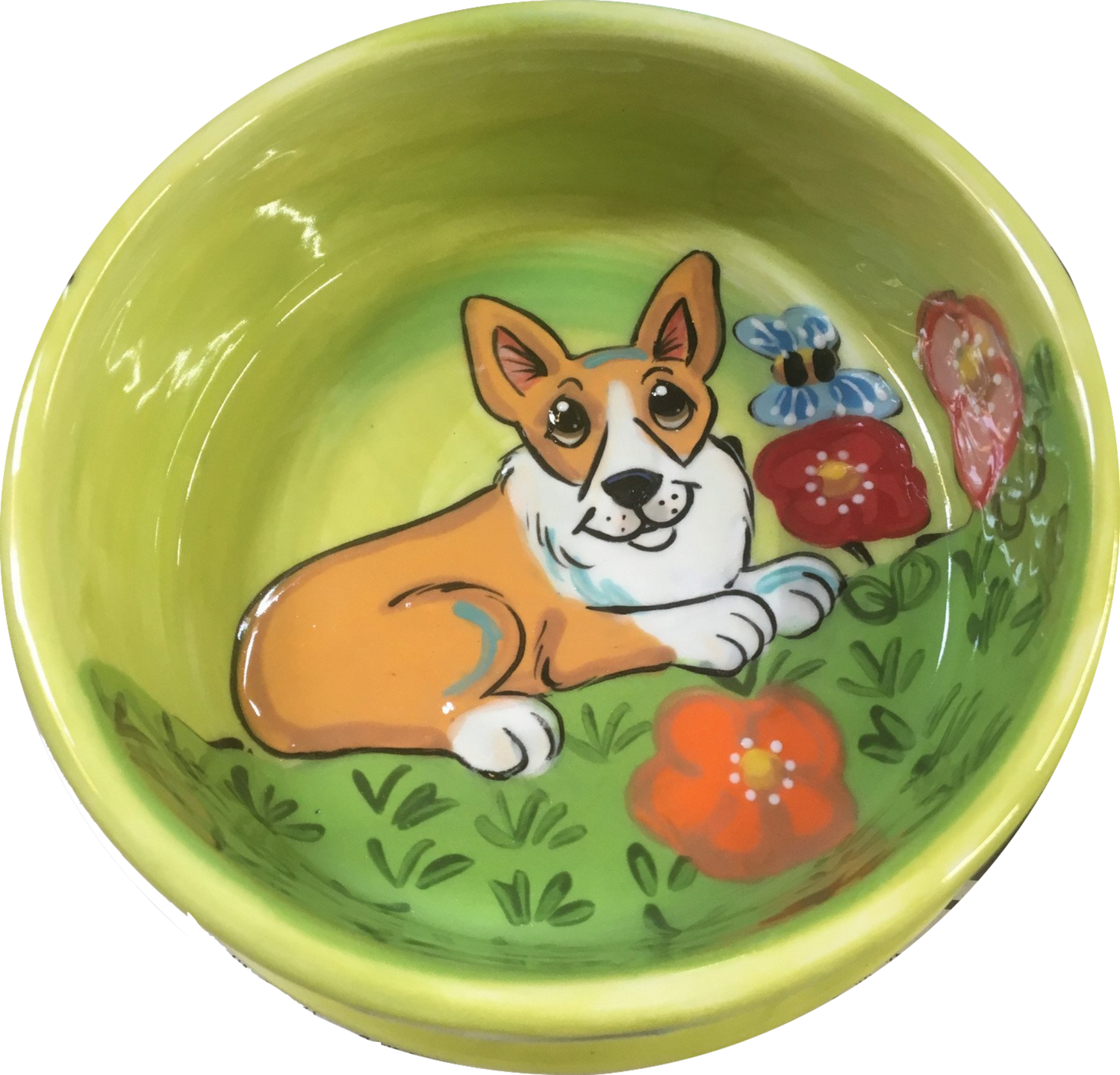 Corgi Dog Bowl