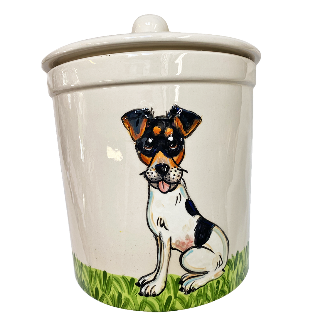 Jack Russell Terrier Treat Jar