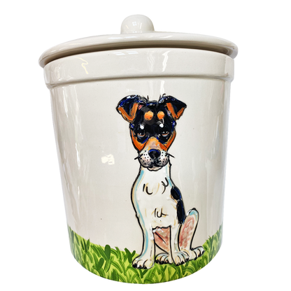 Jack Russell Terrier Treat Jar