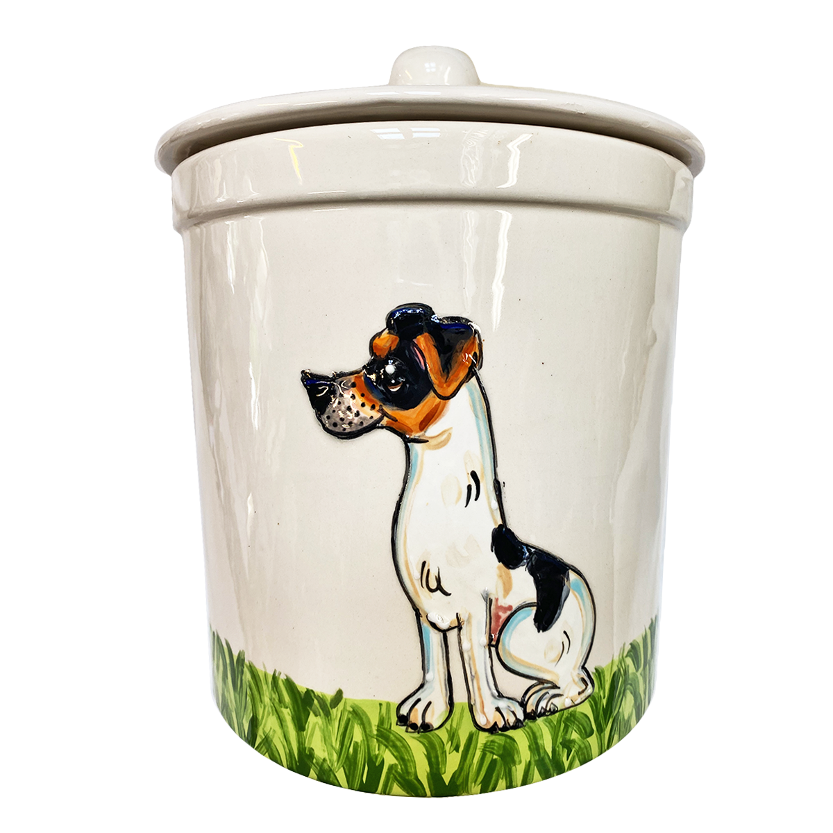 Jack Russell Terrier Treat Jar