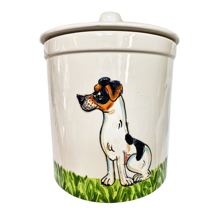 Jack Russell Terrier Treat Jar