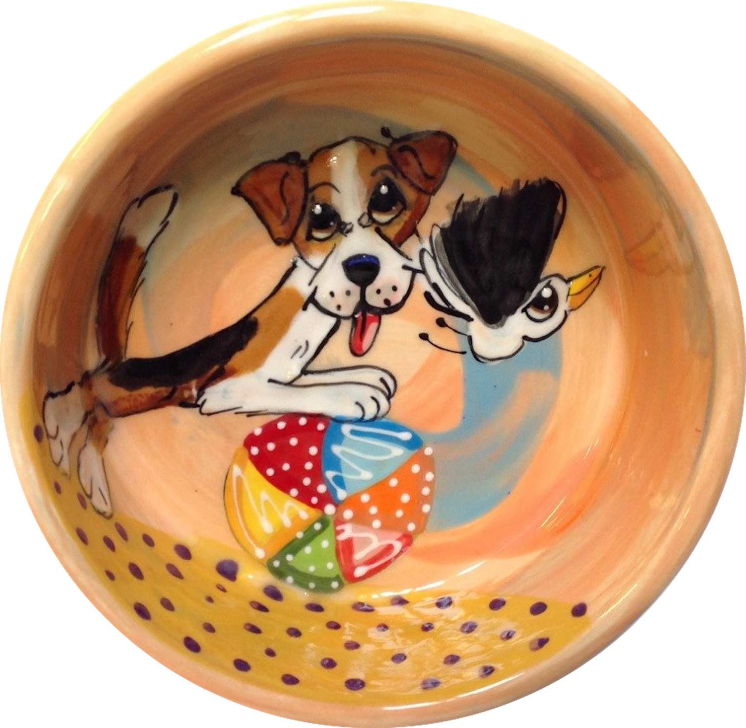 Jack Russell Terrier Dog Bowl