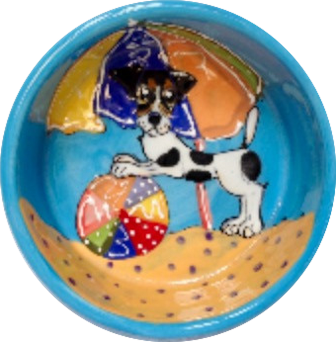 Jack Russell Terrier Dog Bowl