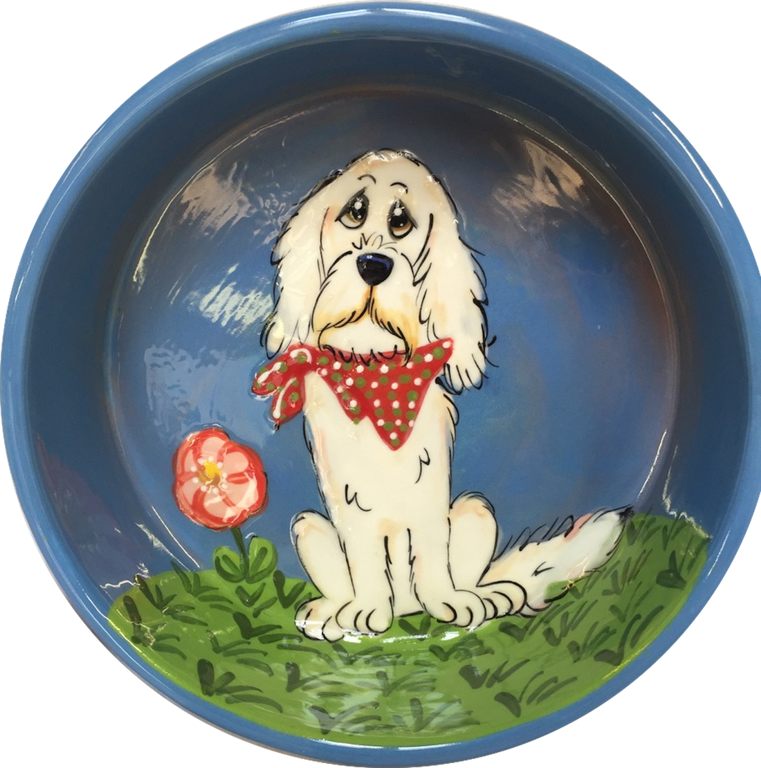 Labradoodle Dog Bowl