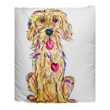 Golden Doodle Decorative Pillow