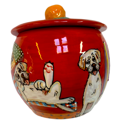 Labrador Treat Jar