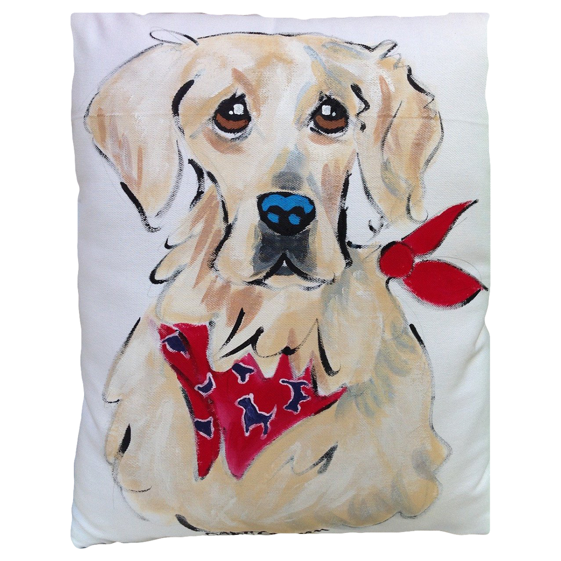 Labrador Retriever Decorative Pillow