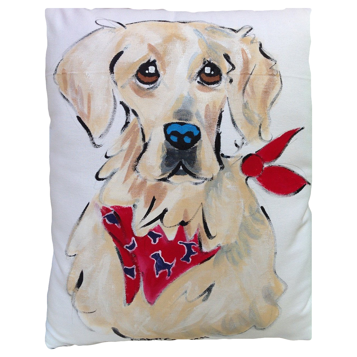 Labrador Retriever Decorative Pillow