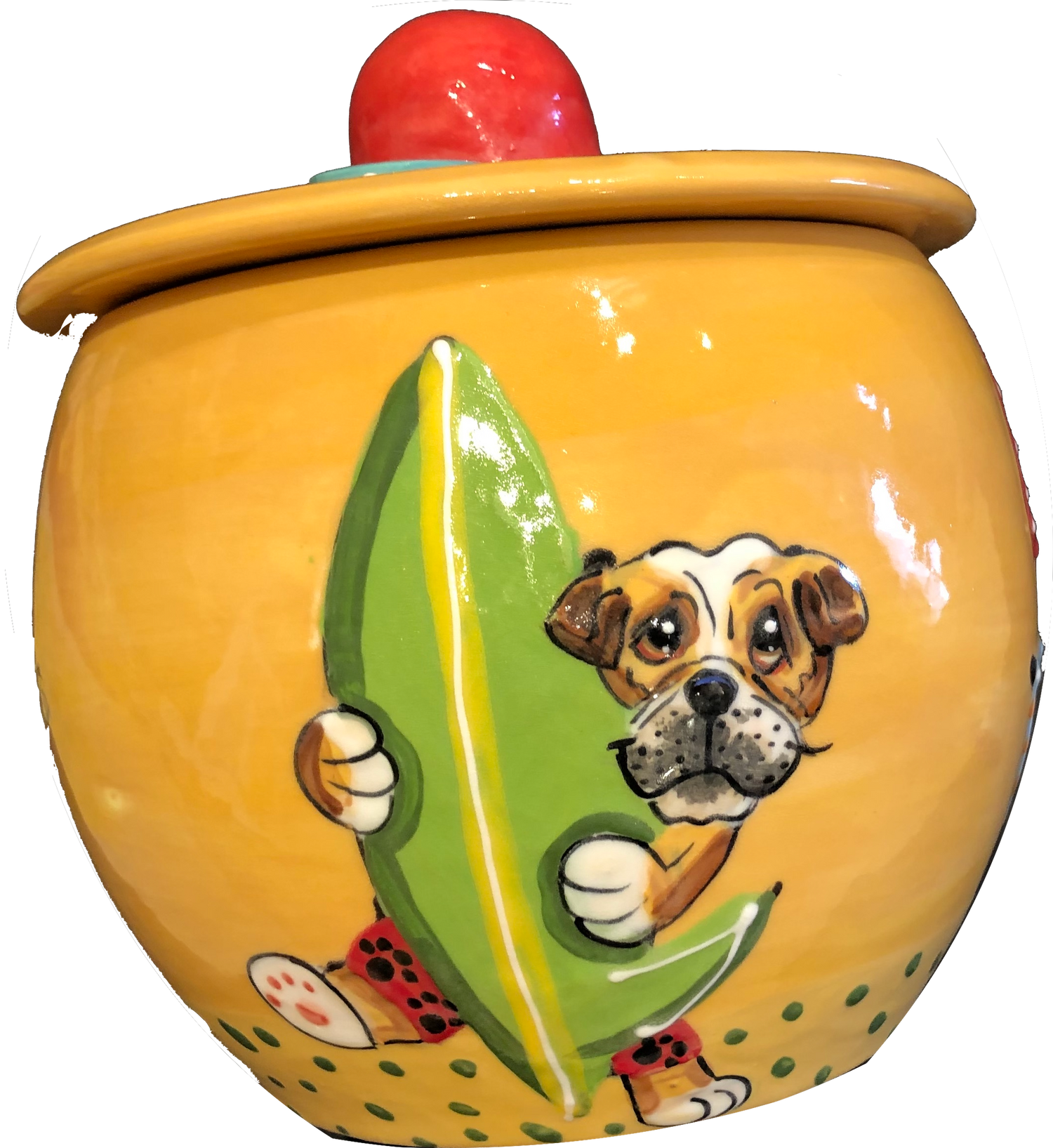 Bulldog Treat Jar