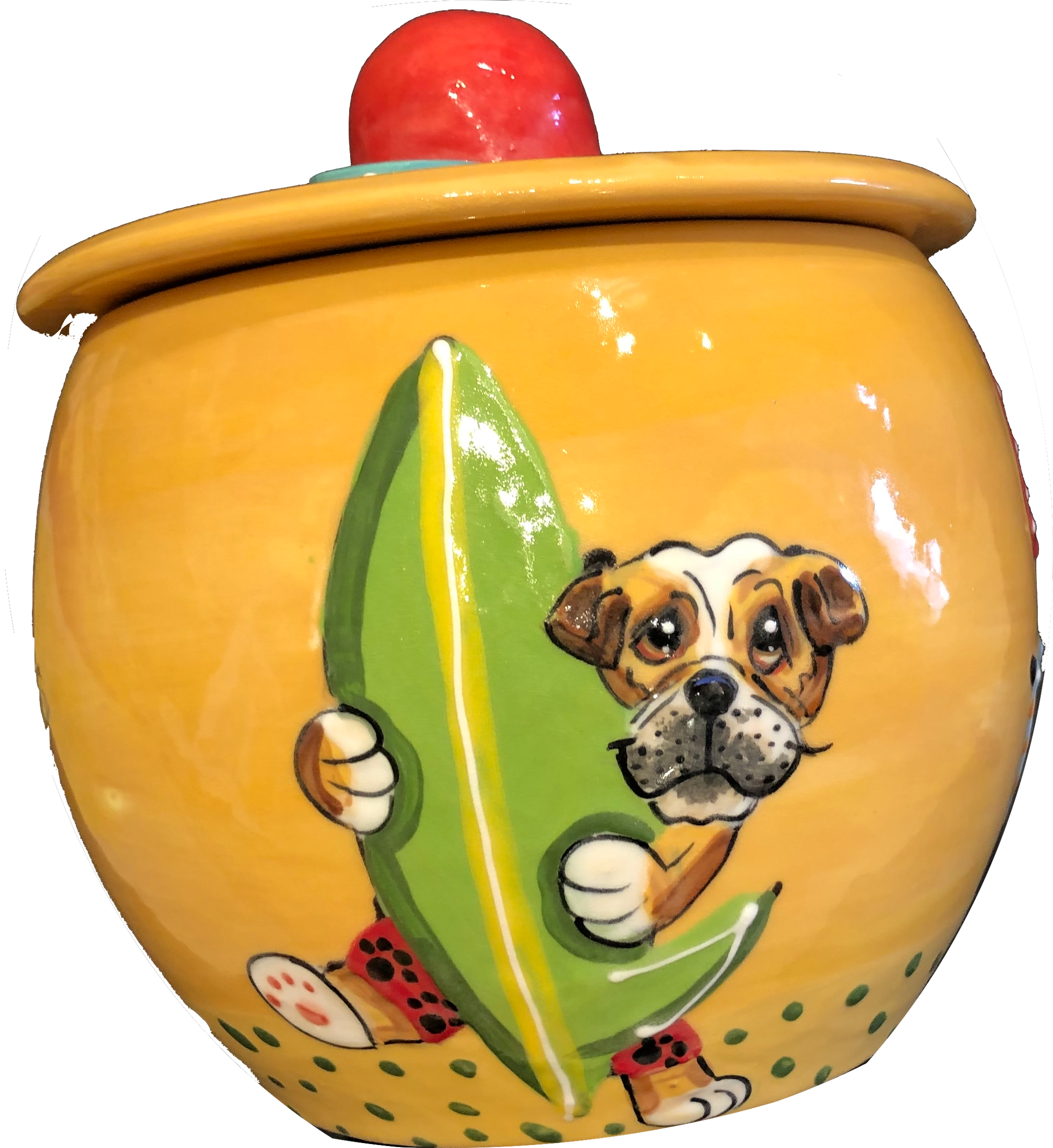 Bulldog Treat Jar