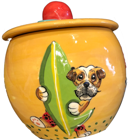 Bulldog Treat Jar