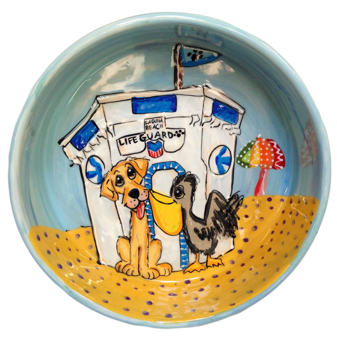 Laguna Beach Labrador | Dog Bowl