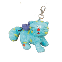Bowzers & Meowzers Plush Key Fob