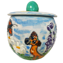 Monarch Butterfly Cookie Jar
