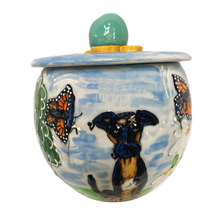 Monarch Butterfly Cookie Jar